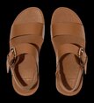 FitFlop Lulu Resin-Buckle Leather Back-Strap Sandals