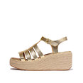 Platfforms Espadr. Leather Fisherman Wedge Sandals