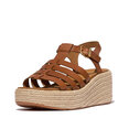 Platfforms Espadr. Leather Fisherman Wedge Sandals