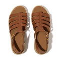 Platfforms Espadr. Leather Fisherman Wedge Sandals