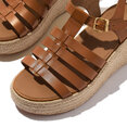 Platfforms Espadr. Leather Fisherman Wedge Sandals