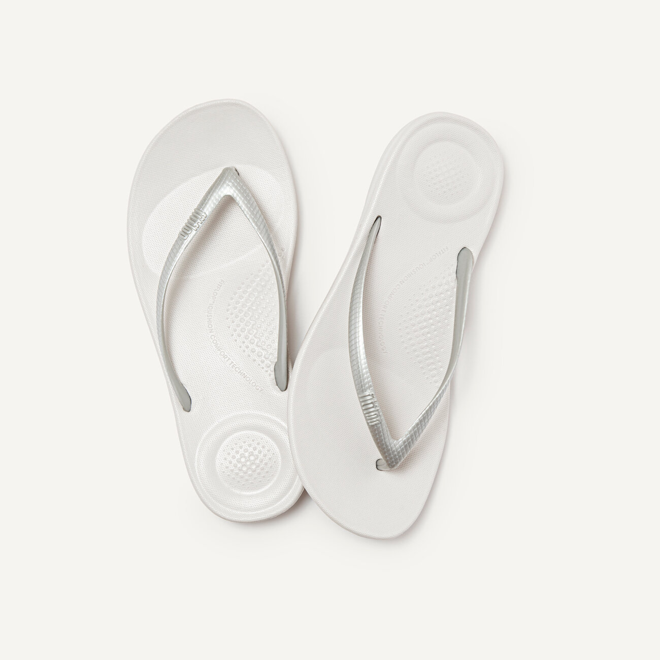 Iqushion Ergonomische Slippers voor Vrouwen - Zilver | Original Brands