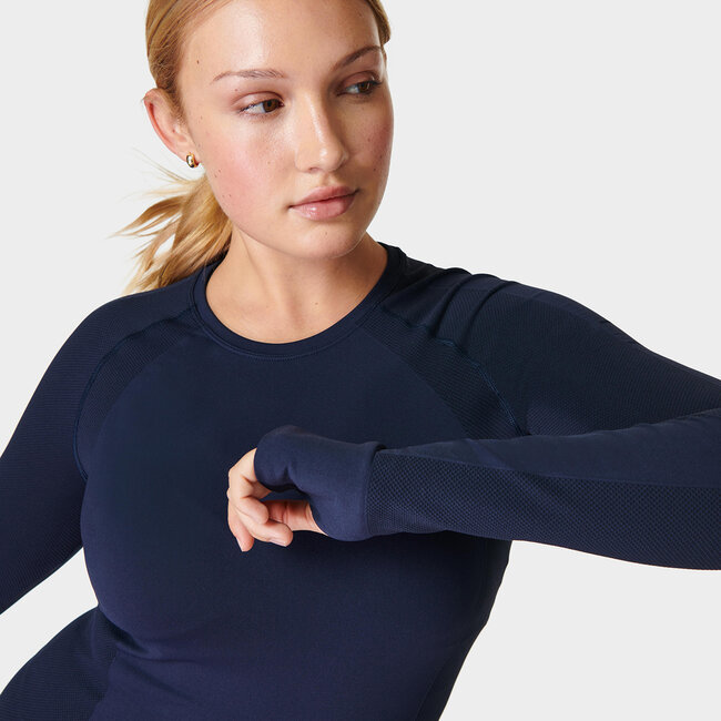 Athlete Seamless Workout Long Sleeve Top
