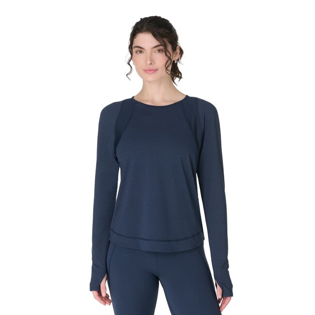 Breathe Easy Mesh Long Sleeve Top