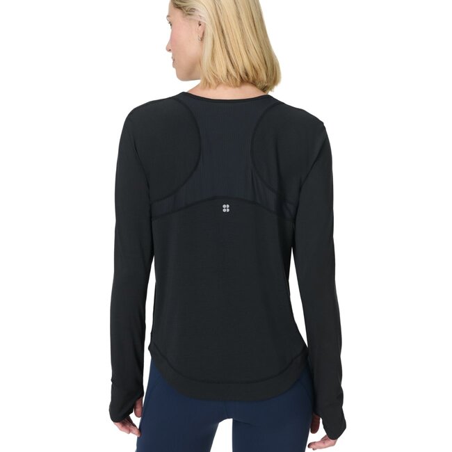 Breathe Easy Mesh Long Sleeve Top