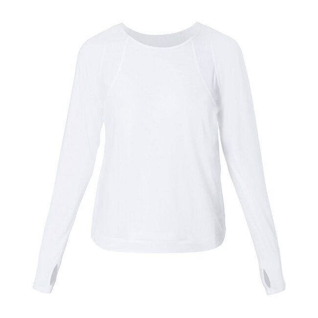 Breathe Easy Mesh Long Sleeve Top