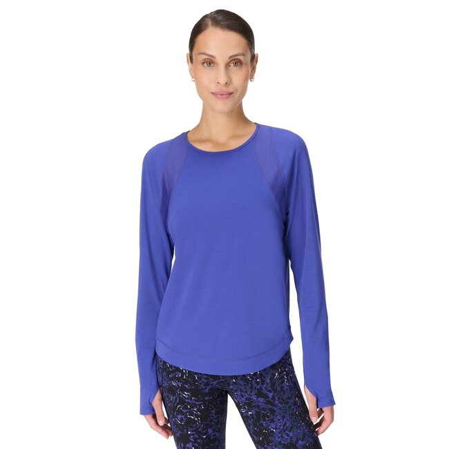 Breathe Easy Mesh Long Sleeve Top