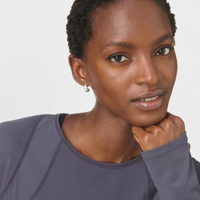 Breathe Easy Mesh Long Sleeve Top