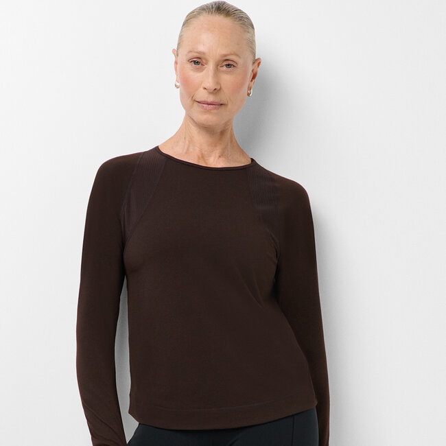 Breathe Easy-top met lange mouwen