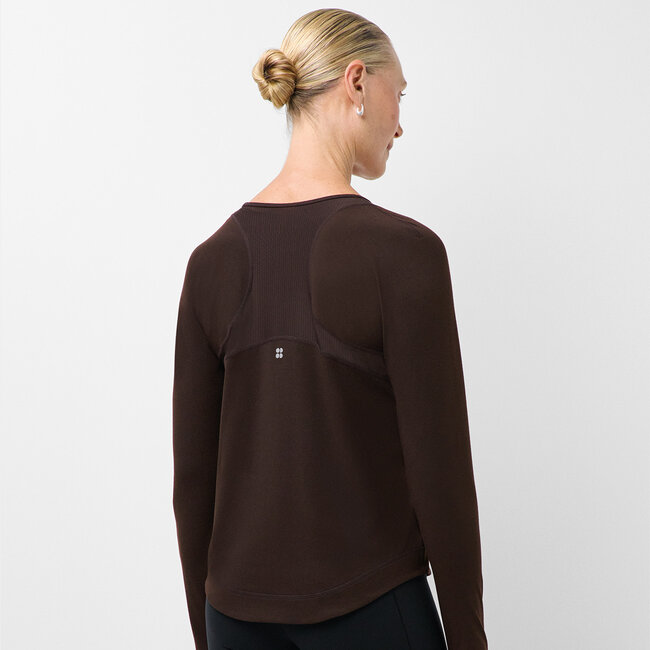 Breathe Easy-top met lange mouwen