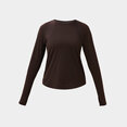 Breathe Easy-top met lange mouwen