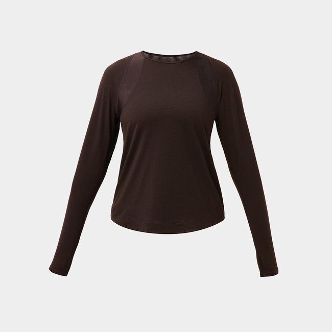 Breathe Easy-top met lange mouwen