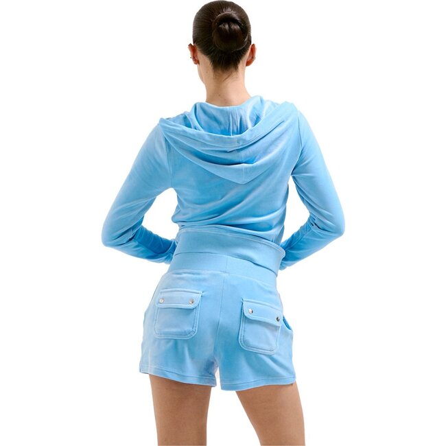 Juicy Couture Classic Velour Short With Back Pocket