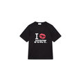 Juicy Couture I â€˜Kissâ€™ Juicy Fitted Ringer Tee
