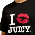Juicy Couture I â€˜Kissâ€™ Juicy Fitted Ringer Tee