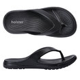 Holster Offshore - Unisex Teenslippers - Vegan EVA Schuim Slippers - Podologisch Goedgekeurd - Zwart