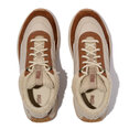 FitFlop F-Mode Flow Shearling-Mix Sneakers