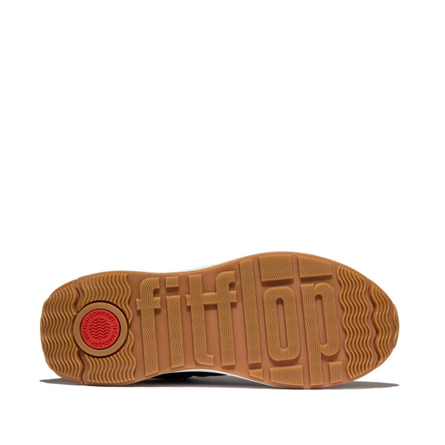 FitFlop F-Mode Flow Suede-Mix Flatform Sneakers