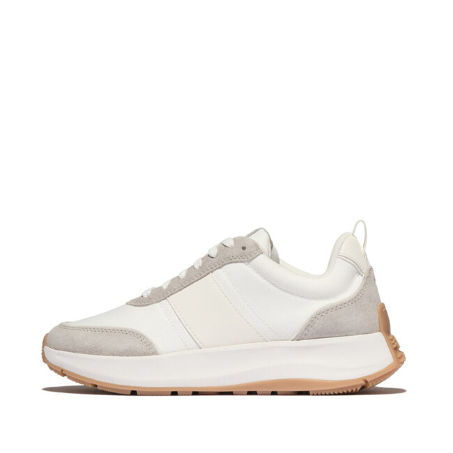 FitFlop F-Mode Flow Suede-Mix Flatform Sneakers