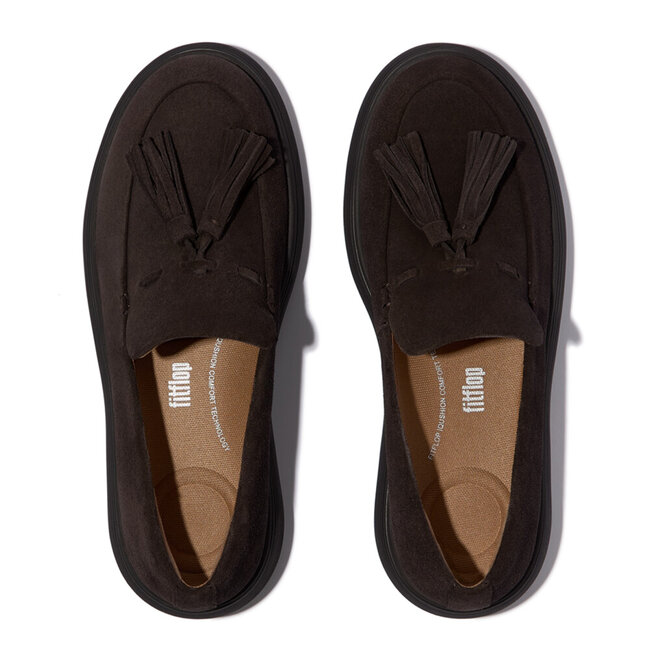 IQ-Comff Tassel Suede Loafers