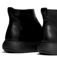 IQ-Comff Leather Zip Ankle Boots