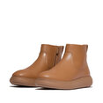 IQ-Comff Leather Zip Ankle Boots