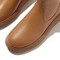 IQ-Comff Leather Zip Ankle Boots