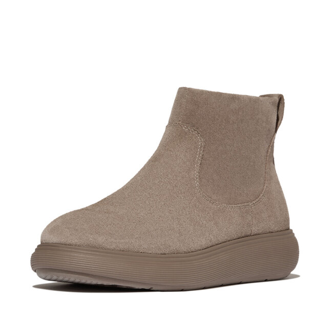 IQ-Comff Suede Zip Ankle Boots
