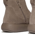 IQ-Comff Suede Zip Ankle Boots