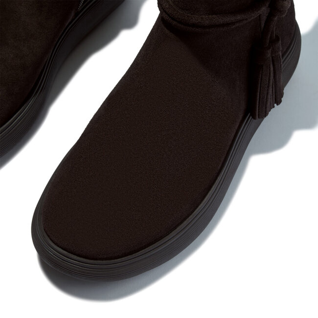 FitFlop IQ-Comff Tassel Suede Short Boots