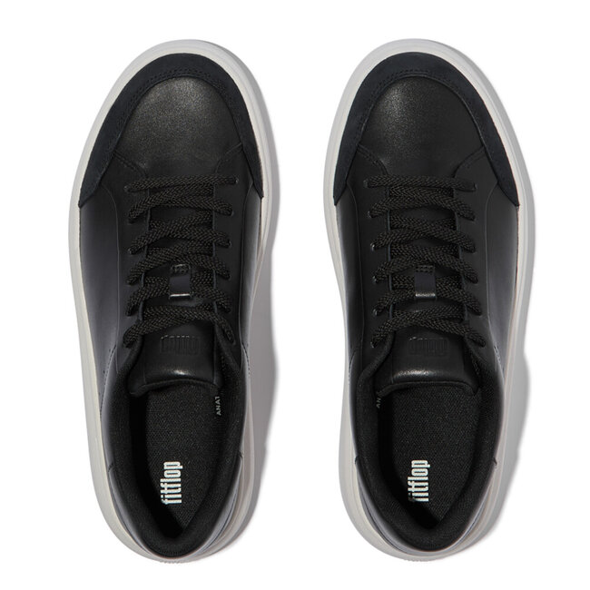 FitFlop Rtg Leather/Suede Sneakers