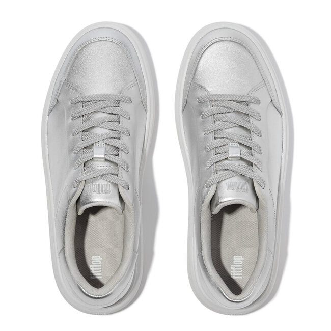 Rtg Metallic-Leather Sneakers