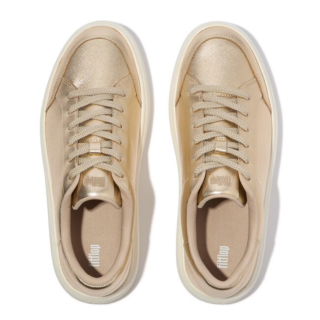 Rtg Metallic-Leather Sneakers