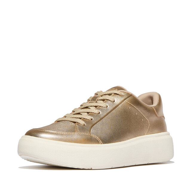 Rtg Metallic-Leather Sneakers