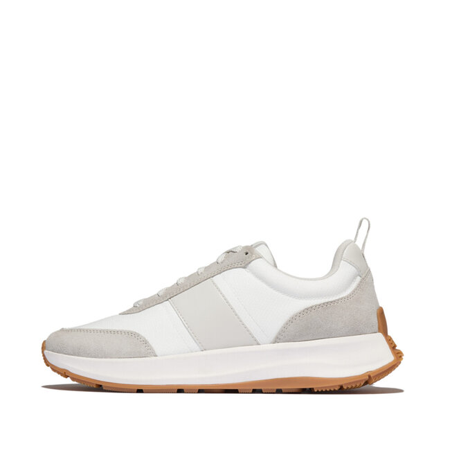 F-Mode Flow Mens Suede-Mix Sneakers