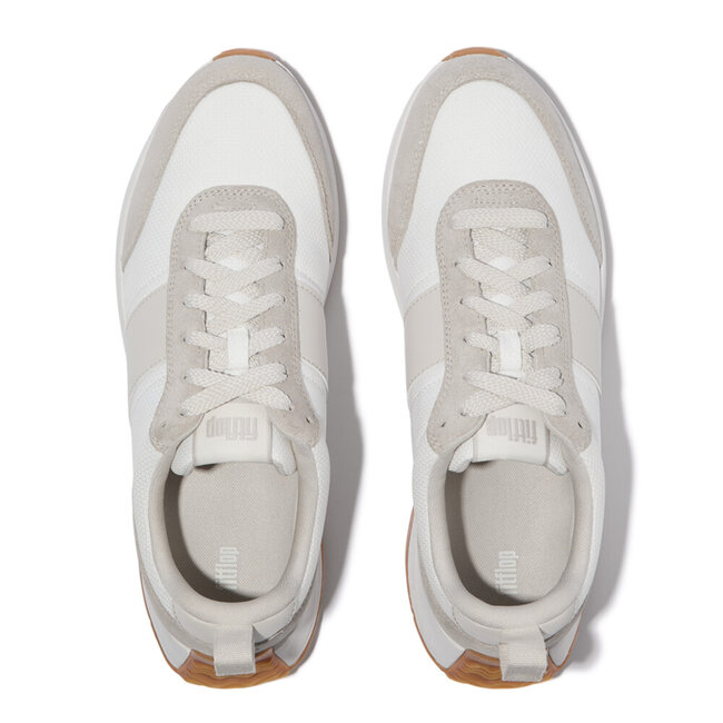 F-Mode Flow Mens Suede-Mix Sneakers