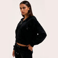 Juicy Couture Iccle Diamante Oversized Cropped Hoodie