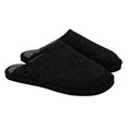 Lowenweiss Hygge Bicolor Pantoffels - Handgemaakte Wolvilt Sloffen - Grijs