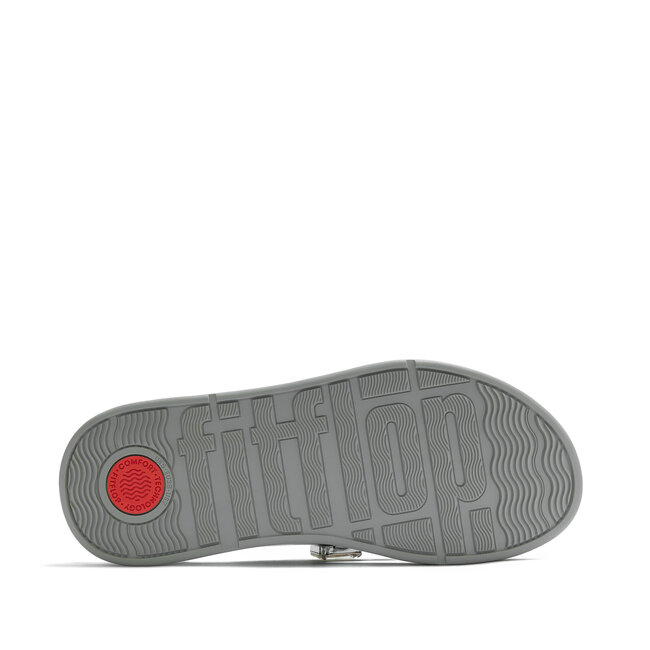 F-Mode Ultra-Jewel Leather Toe-Post Sandals