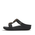 FitFlop Fino Marbled-Stone H-Bar Slides
