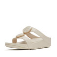 FitFlop Fino Marbled-Stone H-Bar Slides