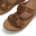 FitFlop Fino Marbled-Stone H-Bar Slides