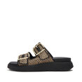 Gen-FF Buckle Graphic-Weave Two-Bar Slides