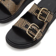 Gen-FF Buckle Graphic-Weave Two-Bar Slides