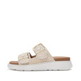 Gen-FF Buckle Graphic-Weave Two-Bar Slides