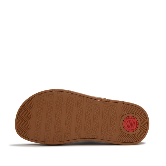 FitFlop Gen-FF Max Buckle Stripe-Webbing Two-Bar Slides