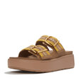 FitFlop Gen-FF Max Buckle Stripe-Webbing Two-Bar Slides
