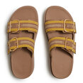 FitFlop Gen-FF Max Buckle Stripe-Webbing Two-Bar Slides
