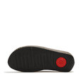 Lulu Lux Graphic-Weave Leather Cross Slides