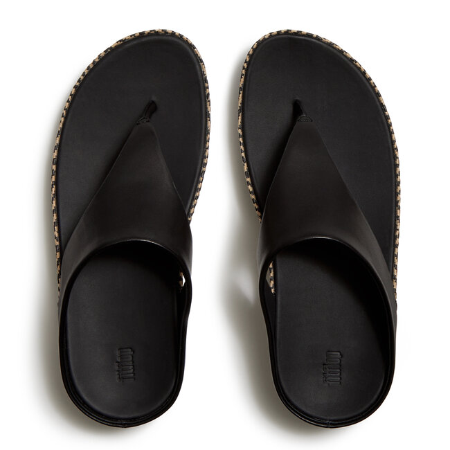 Lulu Lux Graphic-Weave Leather Cross Slides